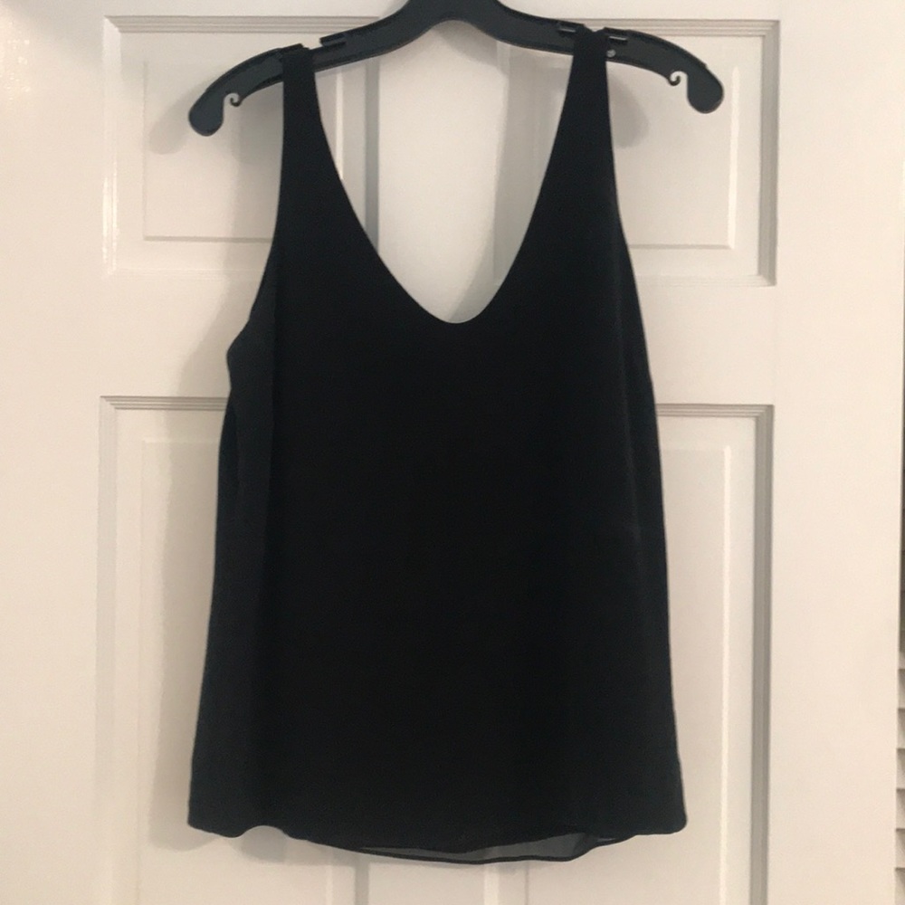 JCrew black tank